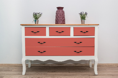 Folie autocolanta mobila Orange pastel