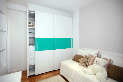 Folie autocolanta mobila Turquoise