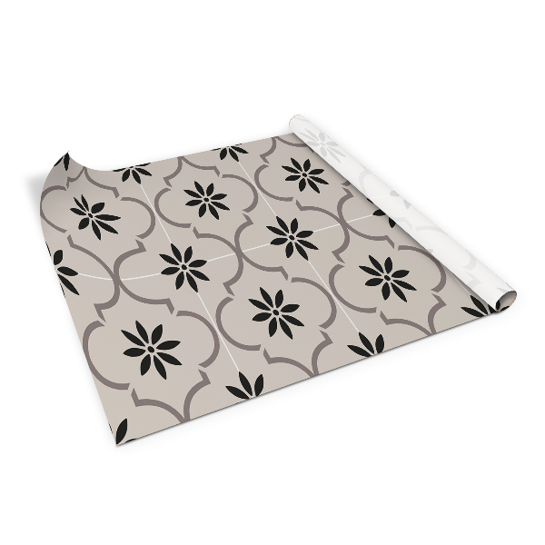 Folie autocolanta mobila Motif de fleurs arabes