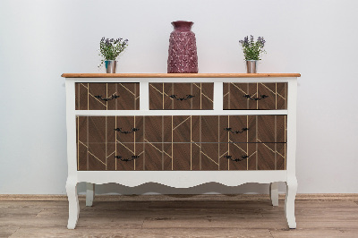 Folie autoadeziva pentru mobila Panneaux géométriques