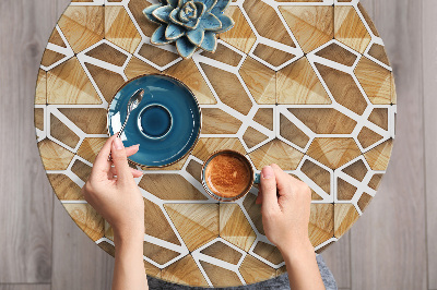 Autocolant pentru mobila Motif bois loft 3D