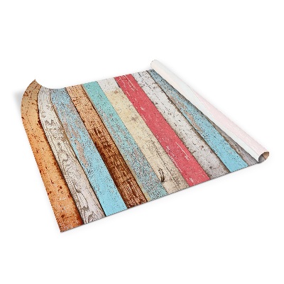 Autocolant pentru mobila Des planches colorées