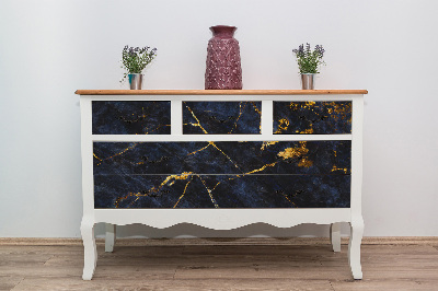 Folie autoadeziva pentru mobila marbre bleu