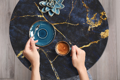 Folie autoadeziva pentru mobila marbre bleu