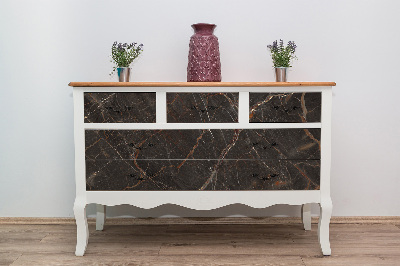 Autocolant pentru mobila marbre foncé