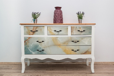 Folie autocolanta mobila Motif en marbre