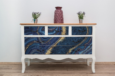 Autocolant pentru mobila Marbre abstrait