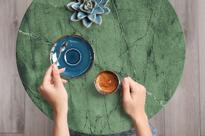 Autocolant pentru mobila Malachite verte