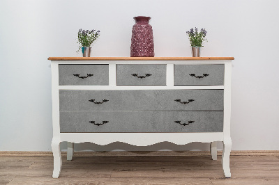 Folie autocolanta mobila Béton gris foncé