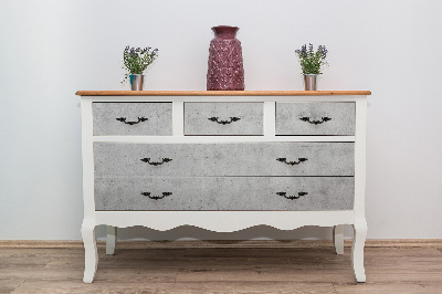 Autocolant pentru mobila Abstraction concrète