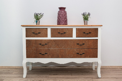 Folie autocolanta mobila Texture tôle rouillée grunge