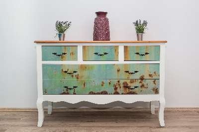 Folie autoadeziva pentru mobila Vieille tôle rouillée