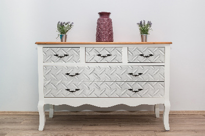 Autocolant pentru mobila Plancher métallique