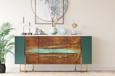 Folie autocolanta mobila Vieille tôle rouillée