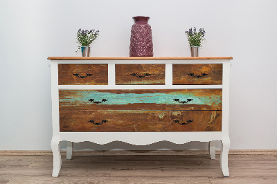 Folie autocolanta mobila Vieille tôle rouillée