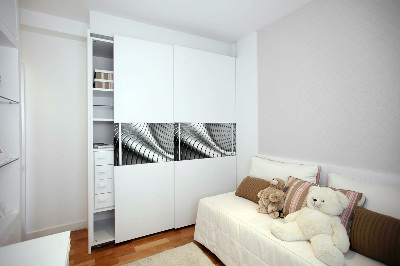 Folie autocolanta mobila Motif en aluminium