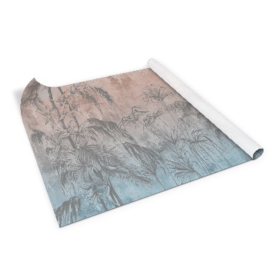 Folie autocolanta mobila Motif tropical