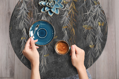 Autocolant pentru mobila Saule sur un mur en béton