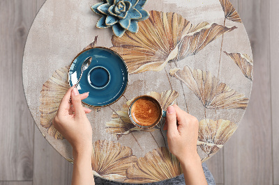 Autocolant pentru mobila Fleurs sur le mur style loft