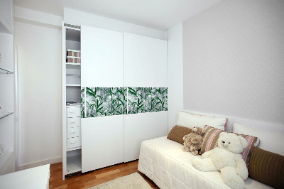 Folie autoadeziva pentru mobila Modèle de loft avec végétation tropicale