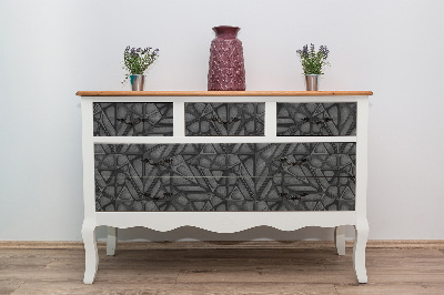 Folie autocolanta mobila Grille sombre