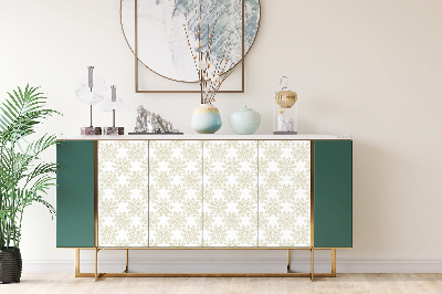 Autocolant pentru mobila Motif carré de style baroque