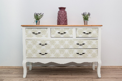 Autocolant pentru mobila Motif carré de style baroque