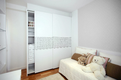 Folie autoadeziva pentru mobila Feuilles géométriques