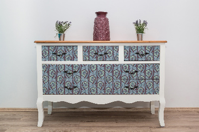 Folie autoadeziva pentru mobila Motif floral vintage