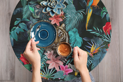 Autocolant pentru mobila Jungle du tigre