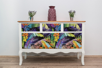 Folie autoadeziva pentru mobila Art tropical