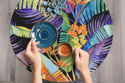 Folie autoadeziva pentru mobila Art tropical