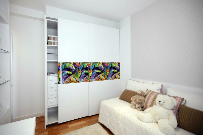 Folie autoadeziva pentru mobila Art tropical