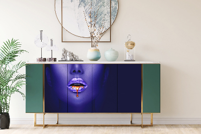 Autocolant pentru mobila visage de femme