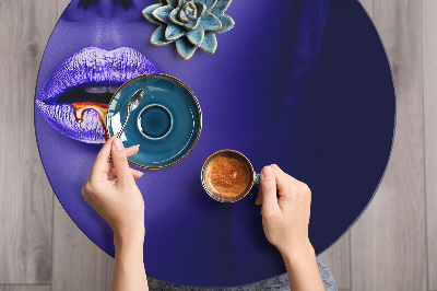 Autocolant pentru mobila visage de femme