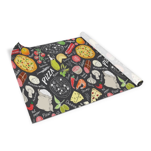 Autocolant pentru mobila Menu pizza