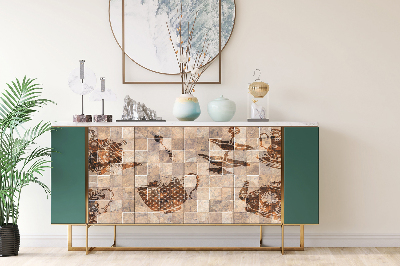 Folie autoadeziva pentru mobila Mosaïque de cuisine