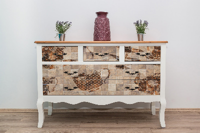 Folie autoadeziva pentru mobila Mosaïque de cuisine