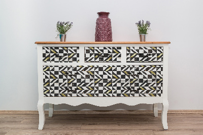 Folie autocolanta mobila Motif patchwork classique