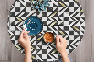 Folie autocolanta mobila Motif patchwork classique