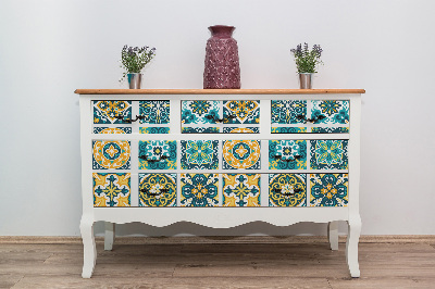 Autocolant pentru mobila Motif de carreaux portugais