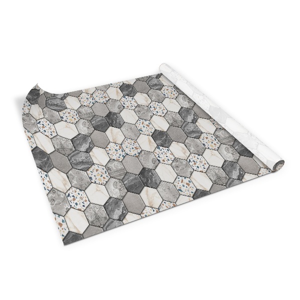 Folie autoadeziva pentru mobila Hexagones décoratifs