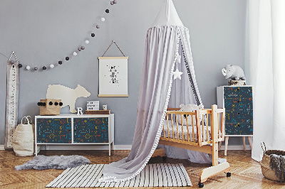 Autocolant pentru mobila Robot Fusée OVNI