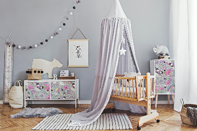 Autocolant pentru mobila Diamants arc-en-ciel Panda