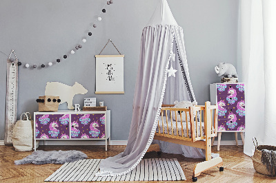 Autocolant pentru mobila Licornes magiques