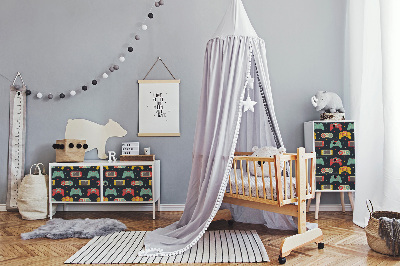 Folie autocolanta mobila Contrôleurs rétro