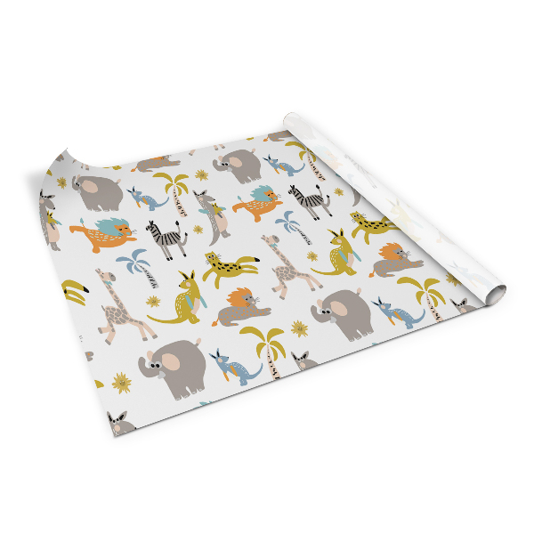 Autocolant pentru mobila Animaux d'Afrique