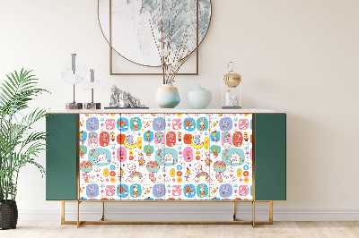 Autocolant pentru mobila Animaux mignons