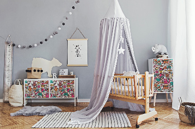 Autocolant pentru mobila Monstres griffonnés