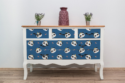 Folie autoadeziva pentru mobila Pandas